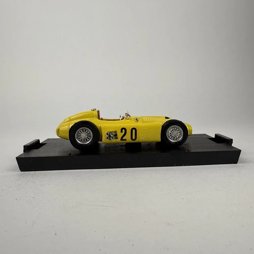 Brumm Models 1:43 Scale R128- 1956 Lancia-Ferrari HP 270 Yellow #20